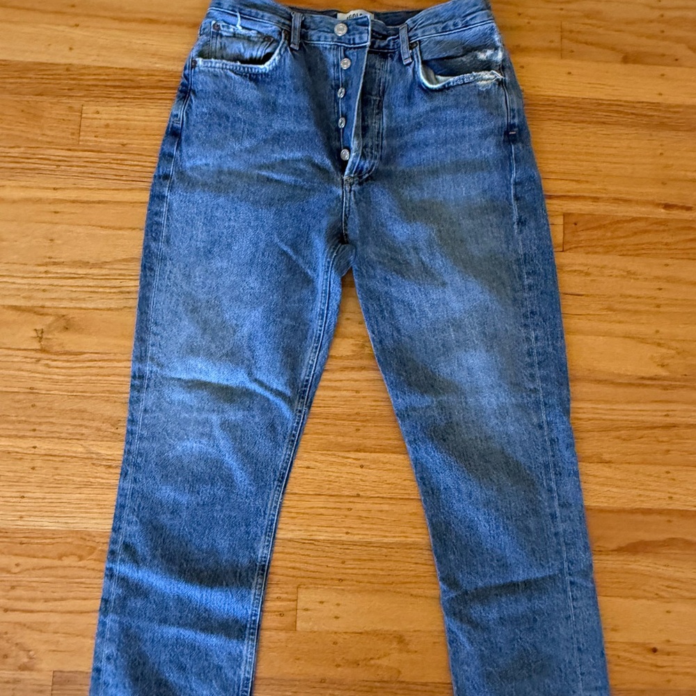 Agolde Blue Denim Jeans